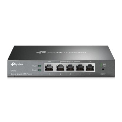 Зображення Мультисервісний маршрутизатор TP-LINK ER605 1xGE LAN 1xGE WAN 3xGE LAN VPN Omada 