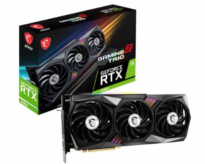  Зображення Відеокарта GF RTX 3060 12GB GDDR6 Gaming Z Trio MSI (GeForce RTX 3060 GAMING Z TRIO 12G) 