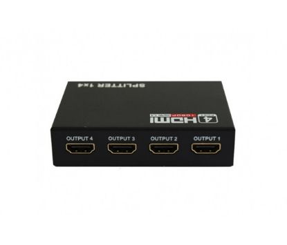  Зображення Розгалужувач (спліттер) Voltronic HDMI-4xHDMI v1.4 (YT-S-HDMI1-4-4K/16115) 