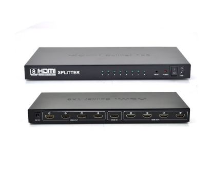  Зображення Розгалужувач (спліттер) Voltronic HDMI-8xHDMI v1.4 (YT-S-HDMI1-8/09238) 