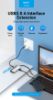  Зображення Док-станція USB3.1 Type-C --> HDMI/VGA/USB 3.0/PD 100W Hub 4-in-1 Vention 