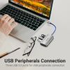  Зображення Хаб USB 3.1 Type-C -> 3хUSB 3.0/SD/TF/PD 100W 6-in-1 Vention 