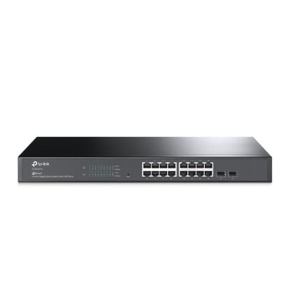  Зображення Комутатор TP-LINK TL-SG2218 16x1GE 2xSFP L2 Smart Switch 19" 1U 
