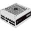  Зображення Corsair RM Series (2021), White, RM850, 850 Watt, 80 PLUS GOLD Certified, Fully Modular Power Supply, EU Version, EAN:0840006628835 