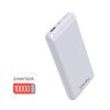  Зображення Внешний аккумулятор (Power Bank) Colorway 10000mAh Slim (USB QC3.0 + USB-C Power Delivery 18W) White 