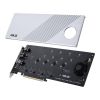  Зображення Контролер PCI-E Asus Hyper M.2 X16 PCIe 4.0 X4 Expansion Card GEN 4 (90MC08A0-M0EAY0) 