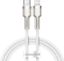  Зображення Кабель Baseus Cafule Metal USB-C-Lightning, 1м White (CATLJK-A02) 