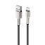  Зображення Кабель 1m USB 2.0 / Lightning Colorway (CW-CBUL046-BK) (head metal) 2.4А Black 