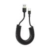  Зображення Кабель 35-150см USB 2.0 AM/Type-C Colorway (CW-CBUC051-BK) (spiral) 2.4А Black 
