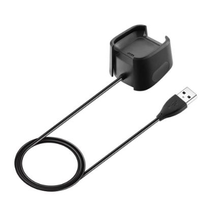  Зображення Зарядний пристрій SK для Fitbit Versa 2 Black (109901755A) 