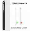  Зображення Чохол TPU Goojodoq Textured для стілуса Apple Pencil 2 Black тех.пак (1005003163394221B) 