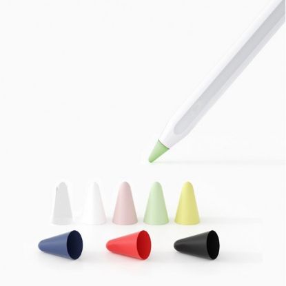  Зображення Чохол TPU Goojodoq для наконечника стілус Apple Pencil (1-2 покоління) (8шт) Mixed Color (1005001835 