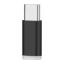  Зображення Адаптер XoKo AC-010 microUSB-USB Type-C Black (XK-AC010-BK) 