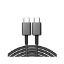  Зображення Дата кабель USB-C to USB-C 1.0m SC-200a black XoKo (XOKO SC-200a-BK) 