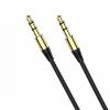  Зображення Аудіо-кабель SkyDolphin SR07 3.5 мм - 3.5 мм (M/M), 1 м, Black (AUX-000052) 