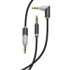  Зображення Аудіо-кабель SkyDolphin SR09 Rotate Aluminium Connector 3.5 мм - 3.5 мм (M/M), 1.5 м, Black/Grey (AUX-000063) 