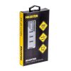  Зображення Адаптер Maxxter NECH-3P-02 з Type-C на Gigabit Ethernet NECH-3P-02, 3 Ports USB 3.0 1000 Mbps, метал, темно-сірий) 
