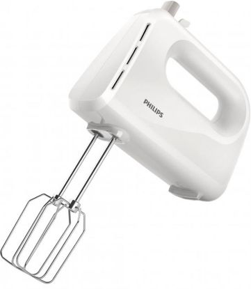  Зображення Міксер Philips ручний Daily Collection, 300Вт, насадки -2, білий 