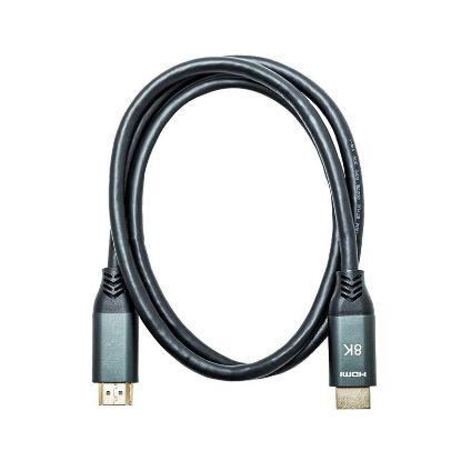  Зображення Кабель XoKo HC-100 HDMI - HDMI v.2.1, 1 м, Black 