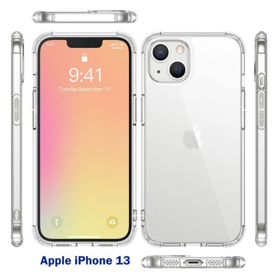  Зображення Чохол до мобільного телефона BeCover Anti-Shock Apple iPhone 13 Clear (706951) 