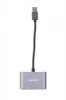  Зображення Перехідник USB-A на HDMI/VGA Maxxter 