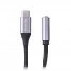  Зображення Адаптер-перехідник Maxxter (A-CM34), USB-C-3.5 мм, сірий 