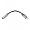  Зображення Адаптер-перехідник Maxxter (A-CM34), USB-C-3.5 мм, сірий 
