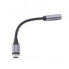  Зображення Адаптер-перехідник Maxxter (A-CM34), USB-C-3.5 мм, сірий 