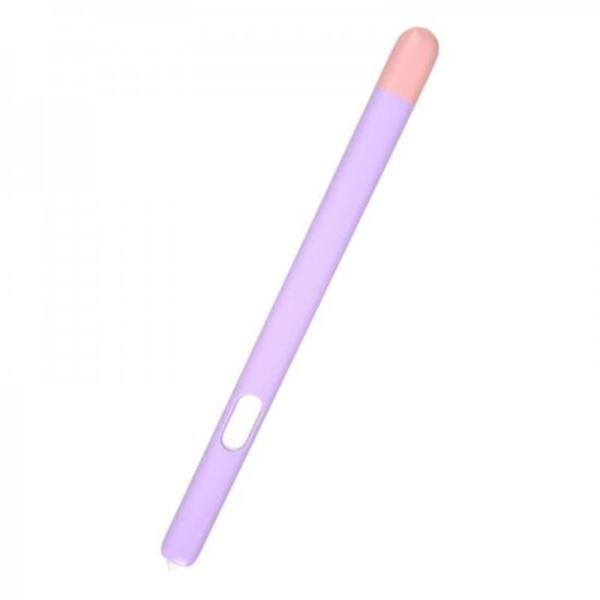  Зображення Чохол Goojodoq Matt 2 Golor TPU для стилуса Samsung Tab S6 Lite 10.4 P610 P615 Violet/Pink (10050028 