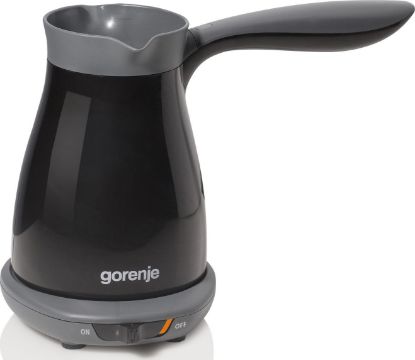  Зображення Кавоварка Gorenje електротурка, 0.33л, мелена, 2чашки, чорний 