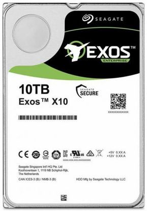  Зображення Накопичувач HDD 3.5" SATA 10.0TB Seagate Exos X10 7200rpm 256MB (ST10000NM0086) 