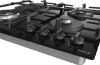  Зображення Варильна поверхня Gorenje газова на склі, 60см, чавун, чорний 