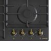  Зображення Варильна поверхня Gorenje газова, 60см, чавун, чорний 
