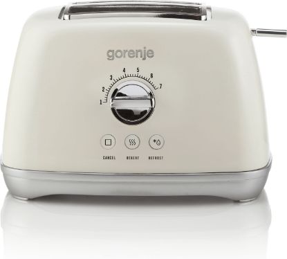  Зображення Тостер  Gorenje, 900Вт, пластик-метал, бежевий 