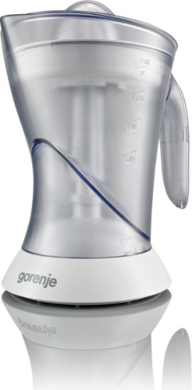  Зображення Соковижималка Gorenje цитрус-прес, 40Вт, чаша-1л, пластик, метал, білий 