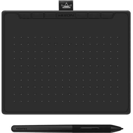  Зображення Графічний планшет Huion 6.3"x3.9" RTS-300 USB-C,чорний 
