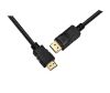  Зображення Кабель Prologix DisplayPort - HDMI (M/M), 1 м, Black (PR-DP-HDMI-P-02-30-1m) 