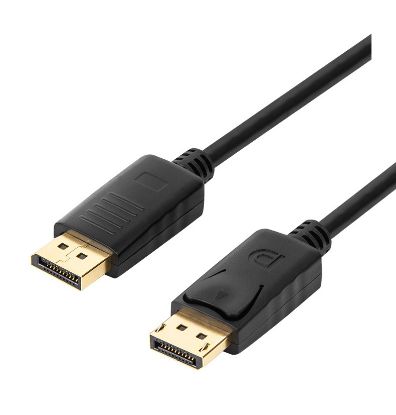  Зображення Кабель Prologix DisplayPort - DisplayPort V 1.2 (M/M), 1 м, Black (PR-DP-DP-P-03-30-1m) 
