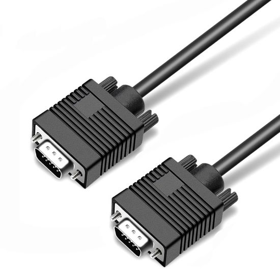  Зображення Кабель ProLogix (PR-VGA-VGA-P-06-28-18m) VGA-VGA HD15M/HD15M (3+9С), 1,8м 