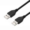  Зображення Кабель ProLogix (PR-USB-P-07-20-18m) USB 2.0 AM/AM, чорний, 1.8 м 