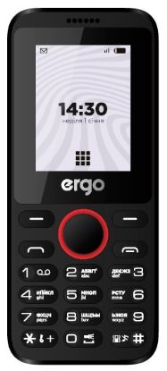  Зображення Мобiльний телефон Ergo B183 Dual Sim Black 