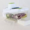  Зображення Терка+овочерізка+шатківниця "Pro Glass" Tavialo 6 в 1 зі скляним контейнером (193100006) 