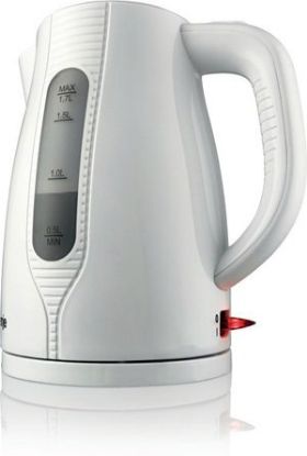  Зображення Електрочайник Gorenje, 1.7л, пластик, білий 