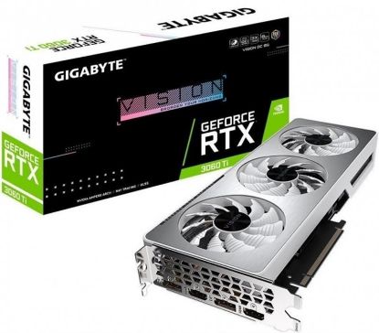  Зображення VGA PCIE16 RTX3060TI 8GB LHR/N306TVISION OC-8GD 2 GIGABYTE 