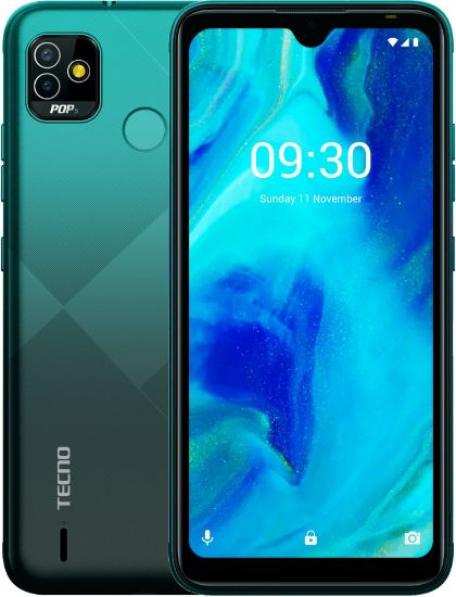  Зображення Смартфон Tecno Pop 5 (BD2d) 2/32GB Dual Sim Ice Lake Green (4895180775109) 