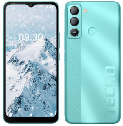  Зображення Смартфон Tecno Pop 5 LTE (BD4a) 2/32Gb Dual Sim Turquoise Cyan (4895180777400) 