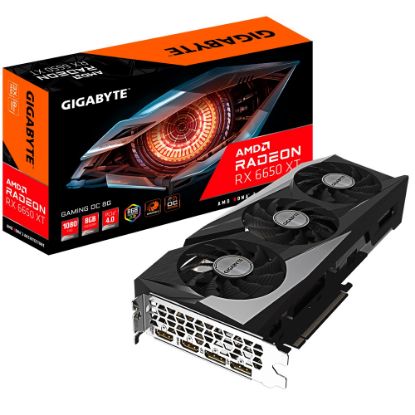  Зображення Відеокарта AMD Radeon RX 6650 XT 8GB GDDR6 Gaming OC Gigabyte (GV-R665XTGAMING OC-8GD) 