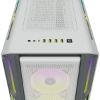  Зображення Corsair iCUE 5000T RGB Tempered Glass Mid-Tower Smart Case, White, EAN: 0840006645184 