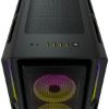  Зображення Corsair iCUE 5000T RGB Tempered Glass Mid-Tower Smart Case, Black, EAN: 0840006645160 