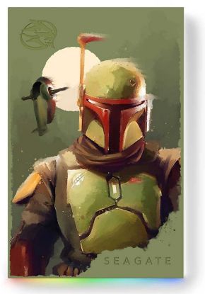  Зображення Зовнішній жорсткий диск 2.5" USB 2.0TB Seagate FireCuda Gaming Hard Drive Star Wars edition Boba (ST 